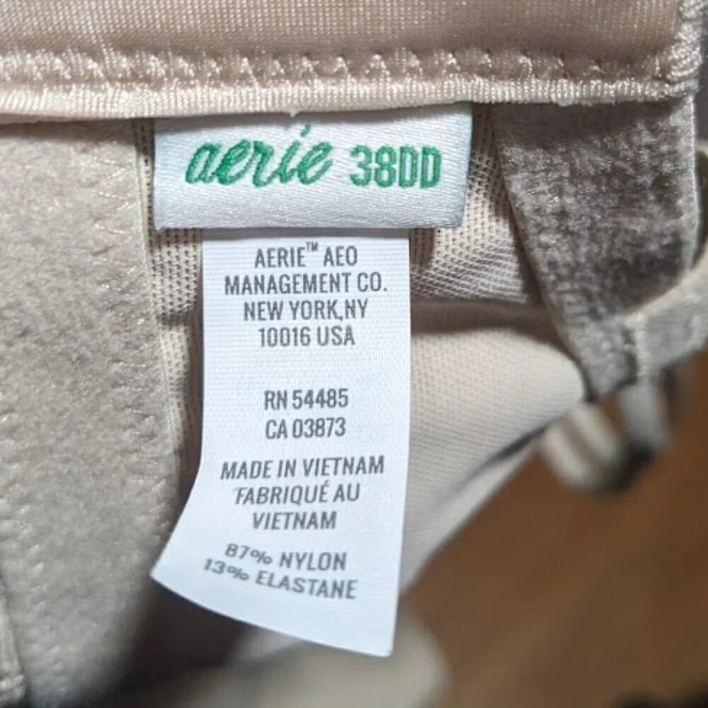 Aerie | Real Power Balconette Lightly Lined Be Free Lace Bra (38DD)